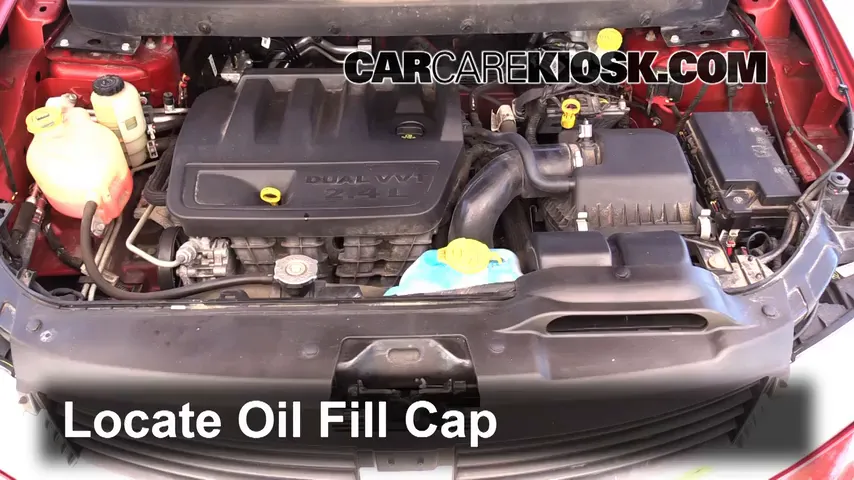 2009 Dodge Journey SE 2.4L 4 Cyl. Oil Add Oil